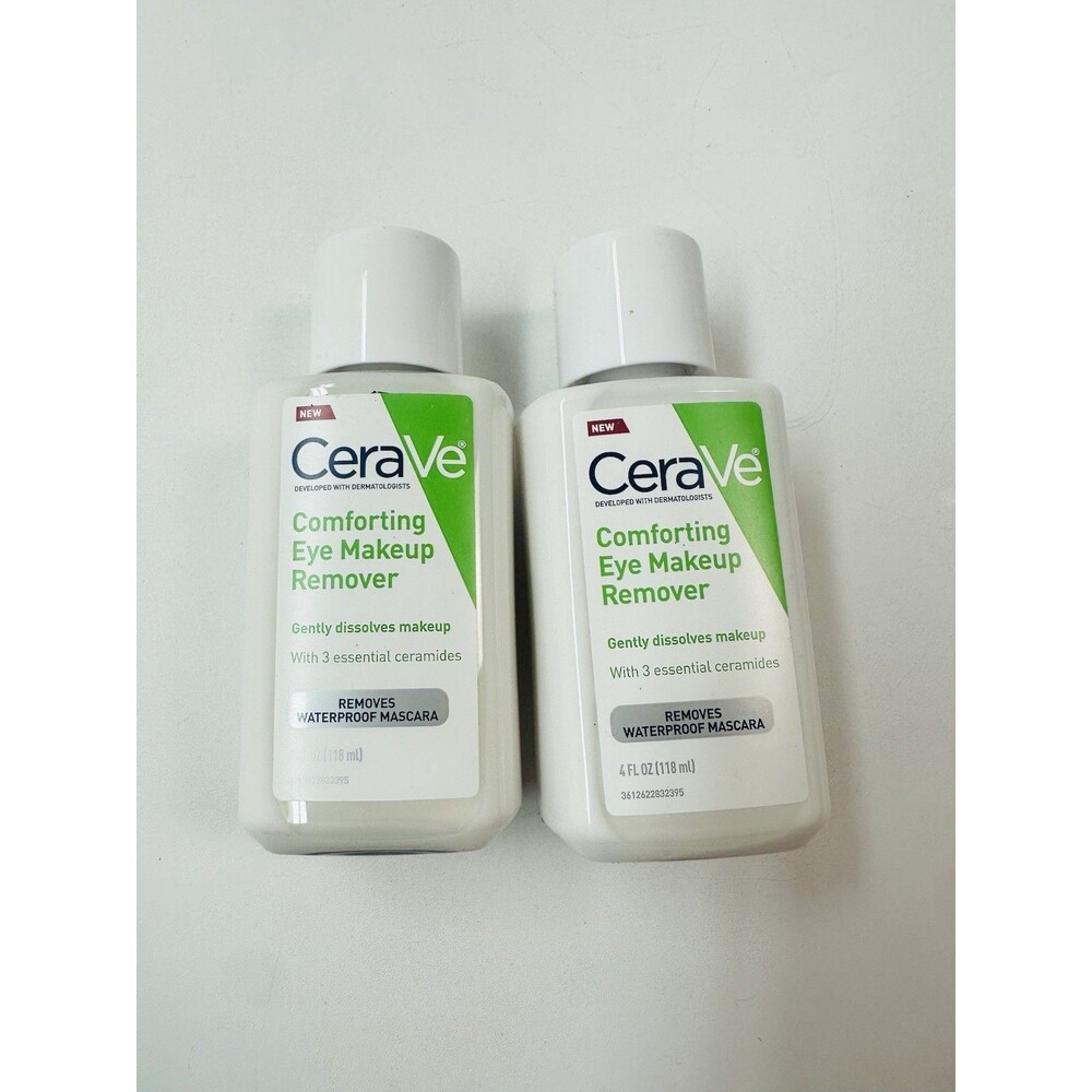 CeraVe Eye Makeup Remover with Hyaluronic Acid 4 oz. (2 Pack)